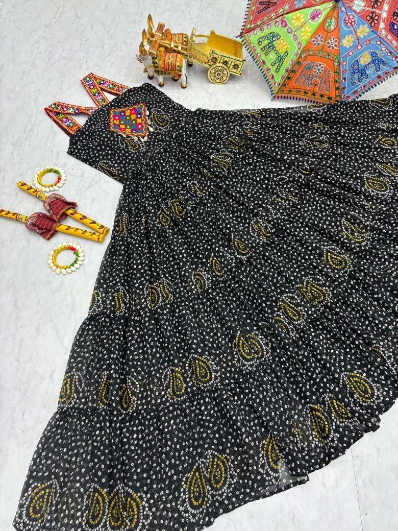Georgette Printed Gown
