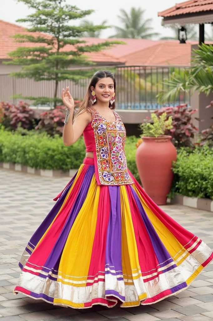 Pure Cotton Designer Lehenga
