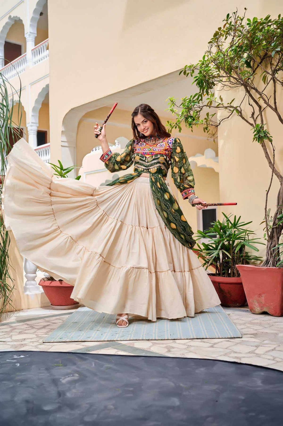 Cotton Designer Lehenga