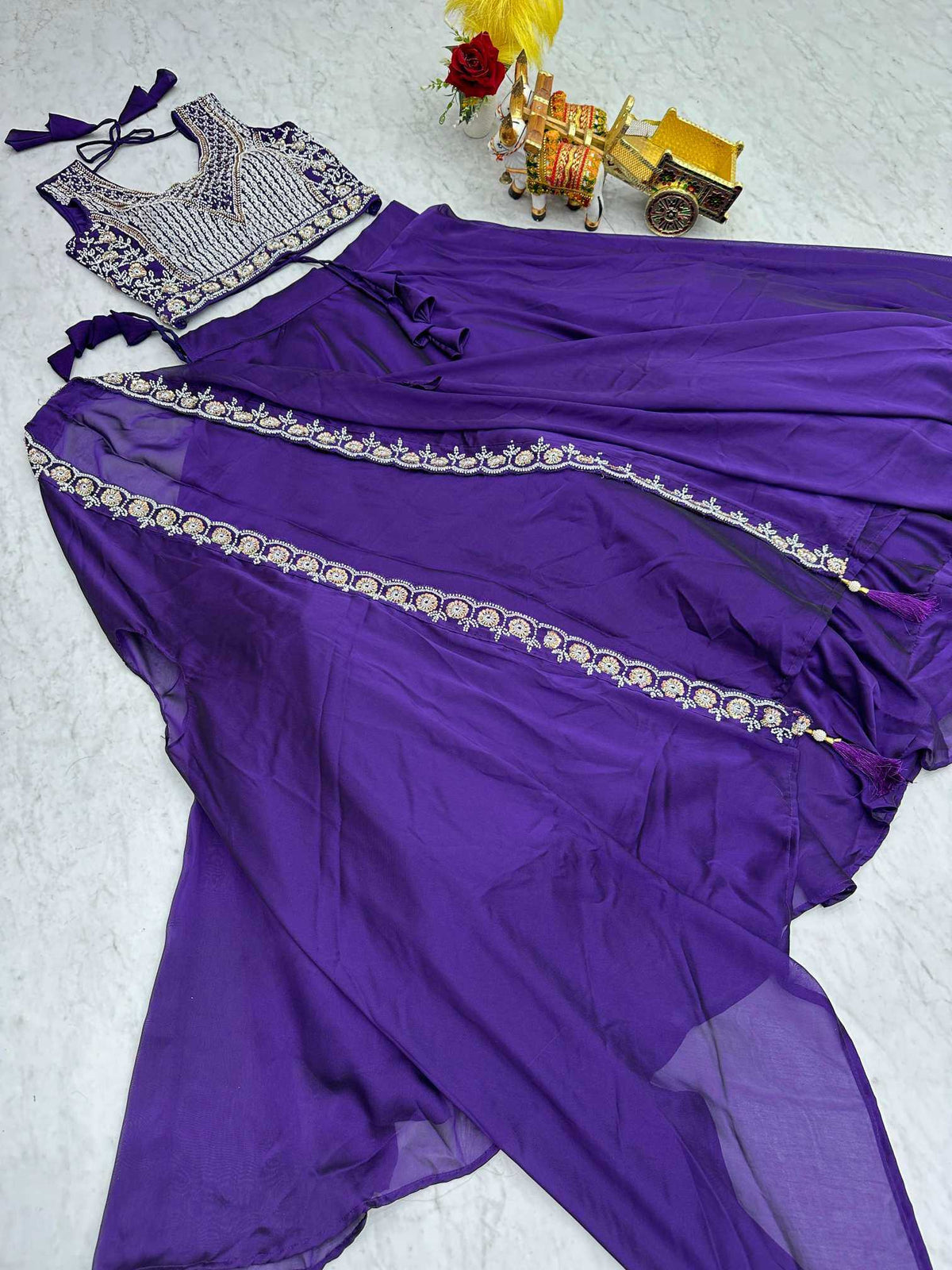 Rangoli Silk Lehenga