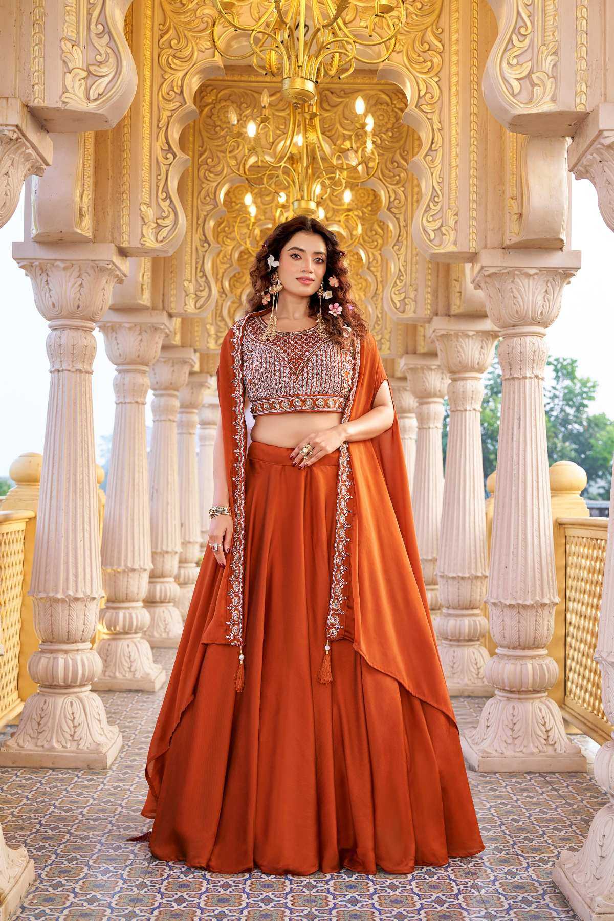 Rangoli Silk Lehenga