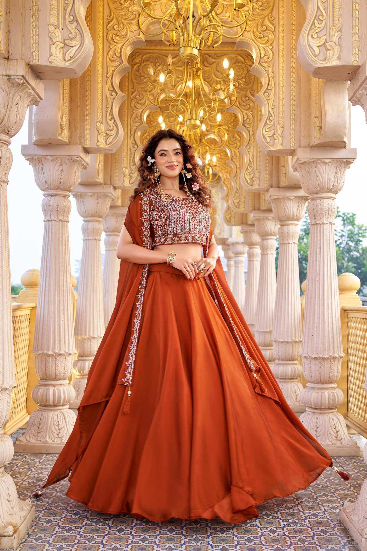 Rangoli Silk Lehenga