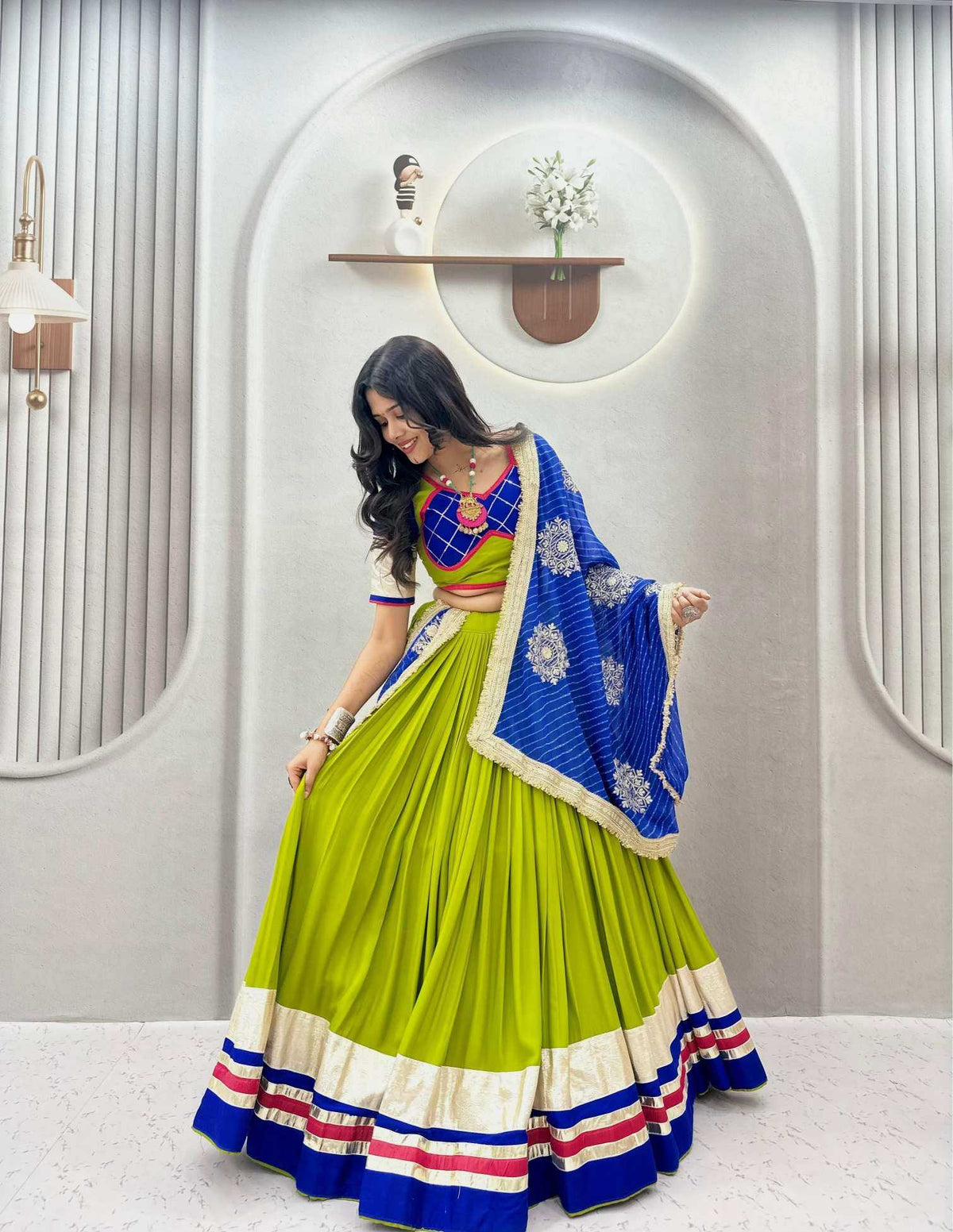 Cotton Designer Lehenga