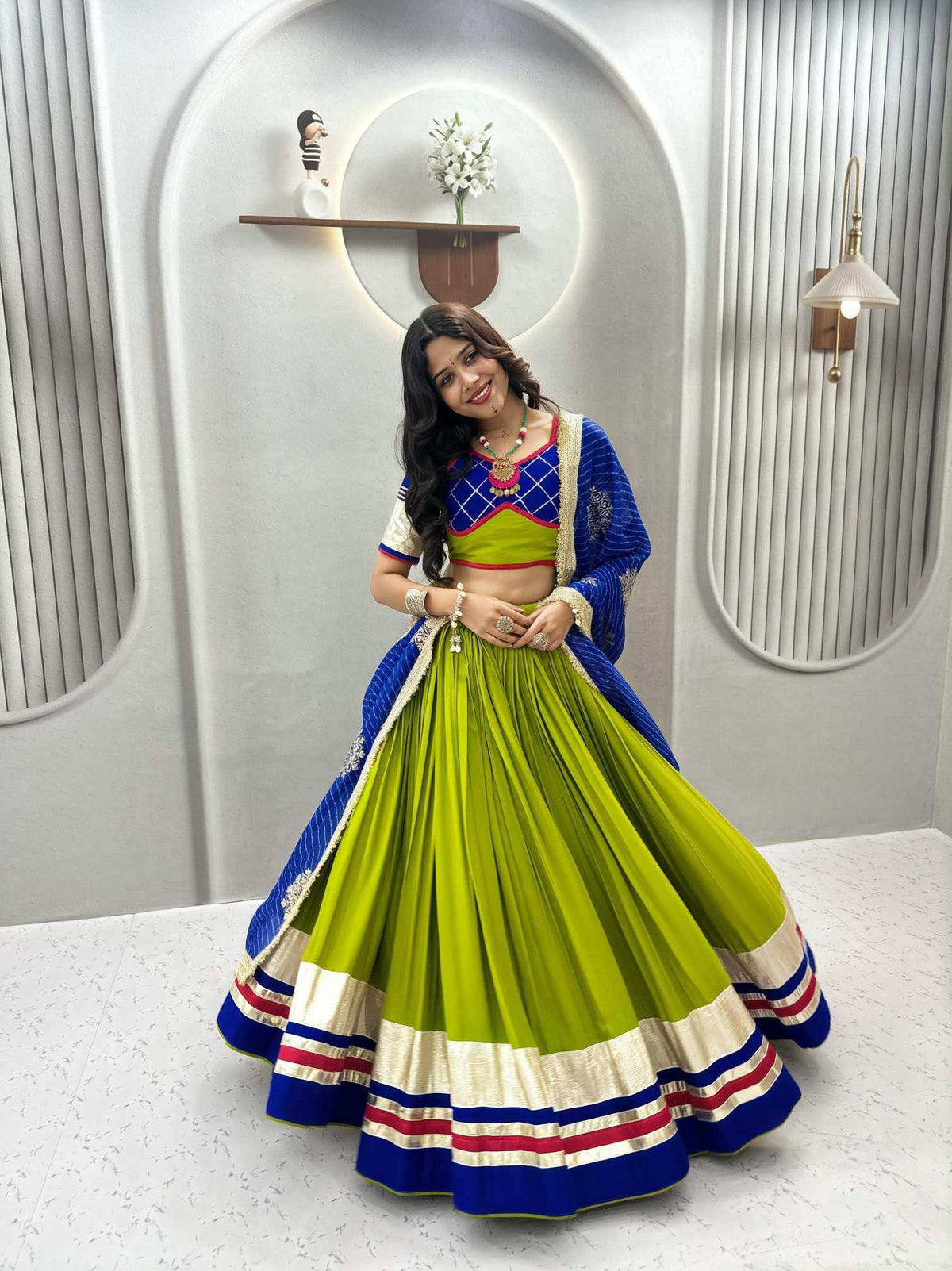 Cotton Designer Lehenga