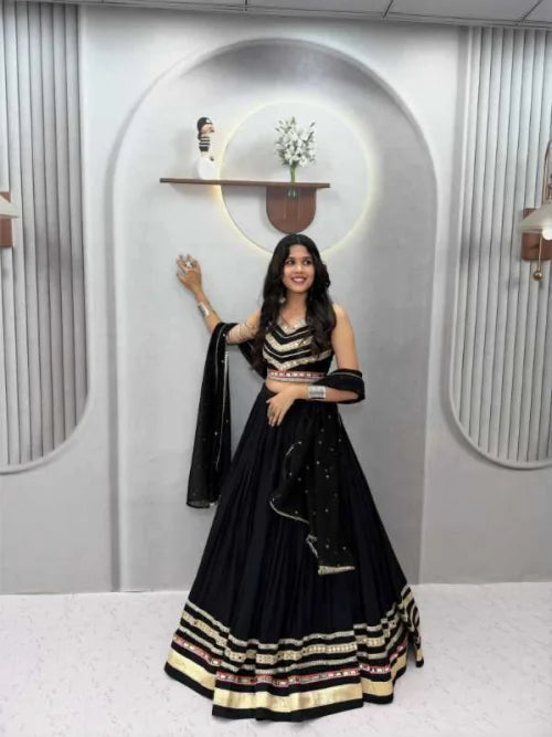 Pure Cotton Designer Lehenga 185