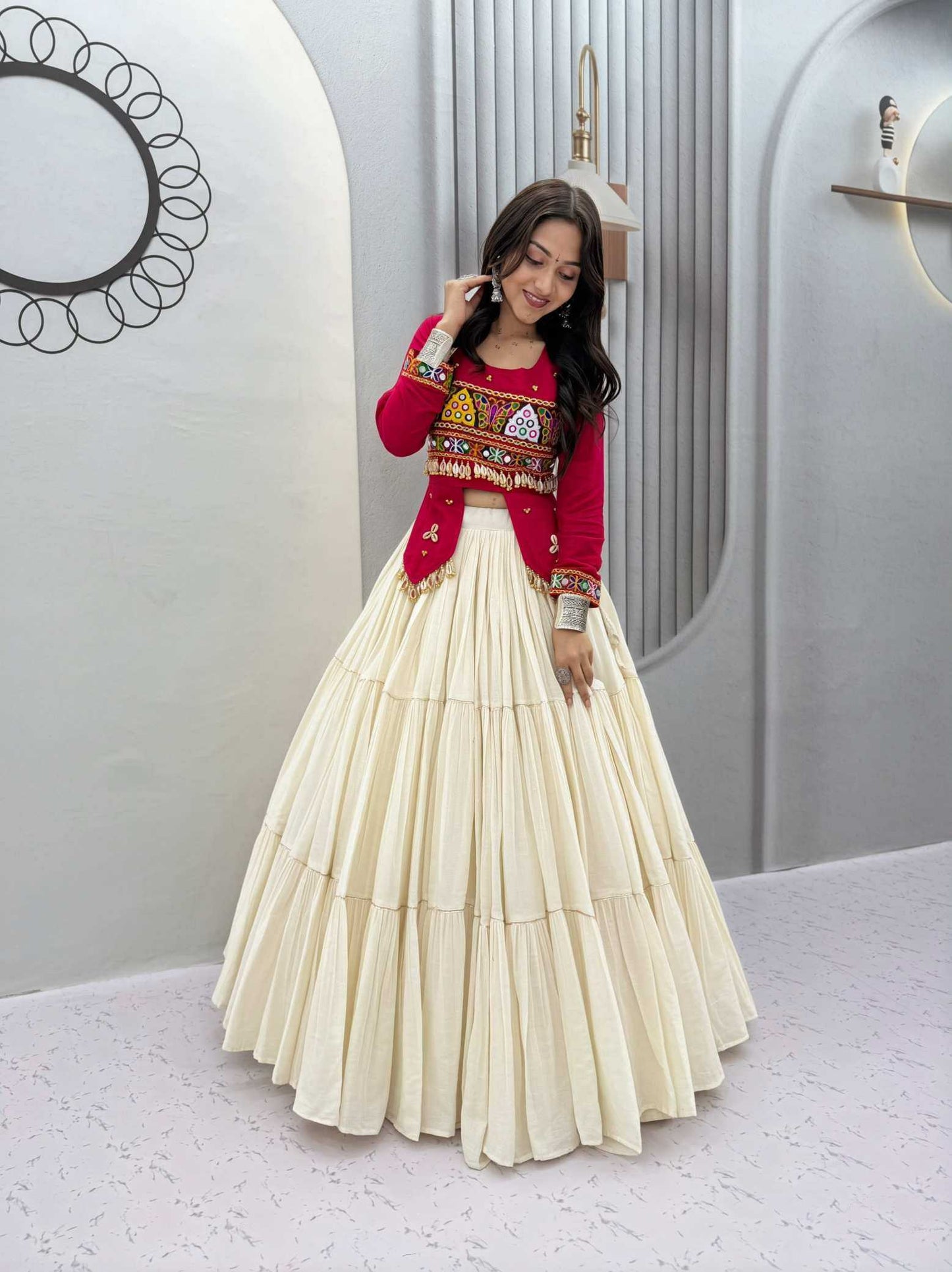 Cotton Designer Lehenga