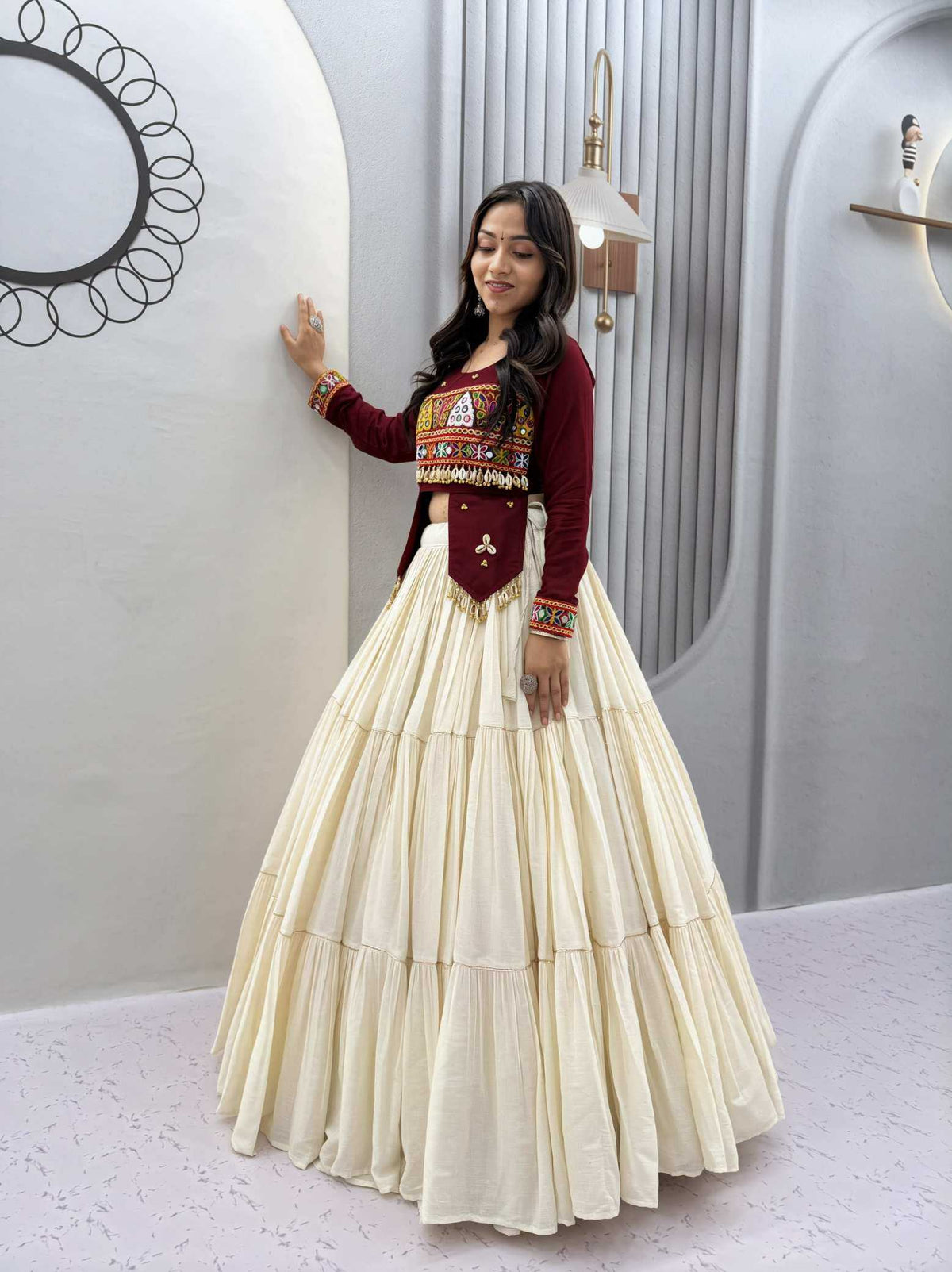 Cotton Designer Lehenga