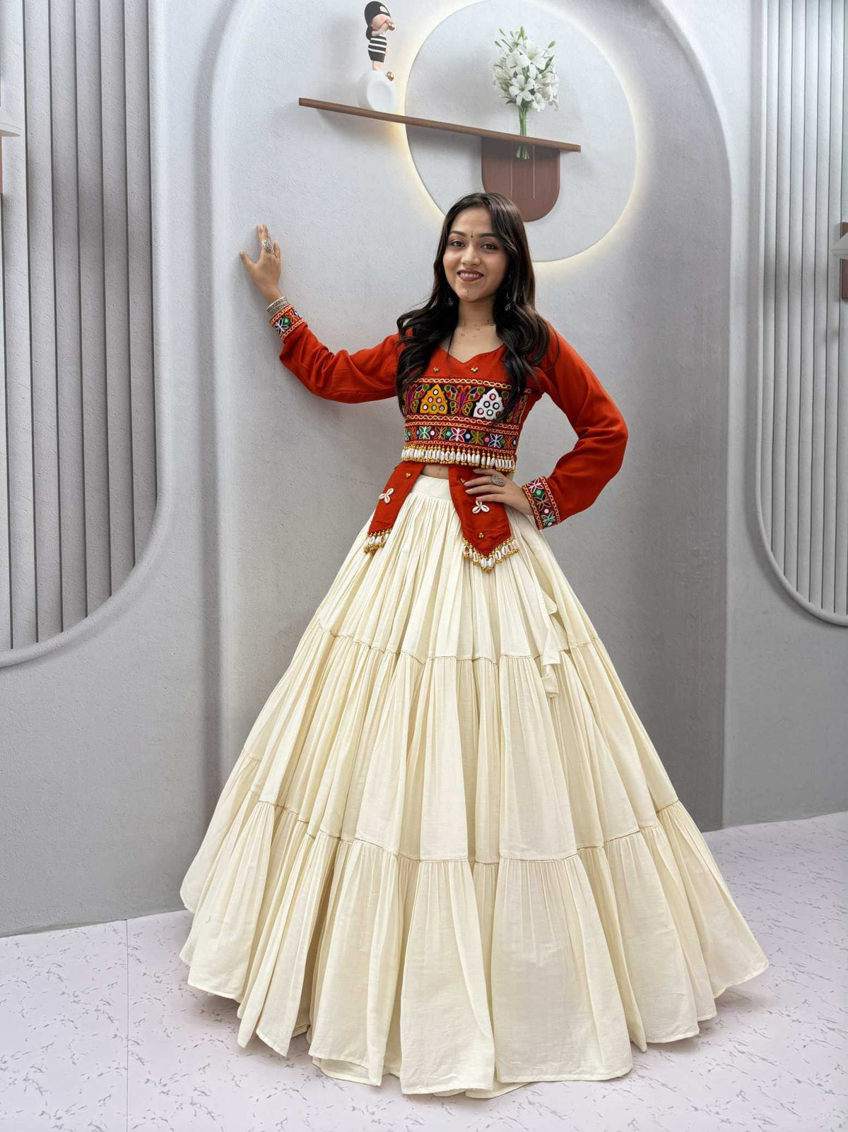 Cotton Designer Lehenga