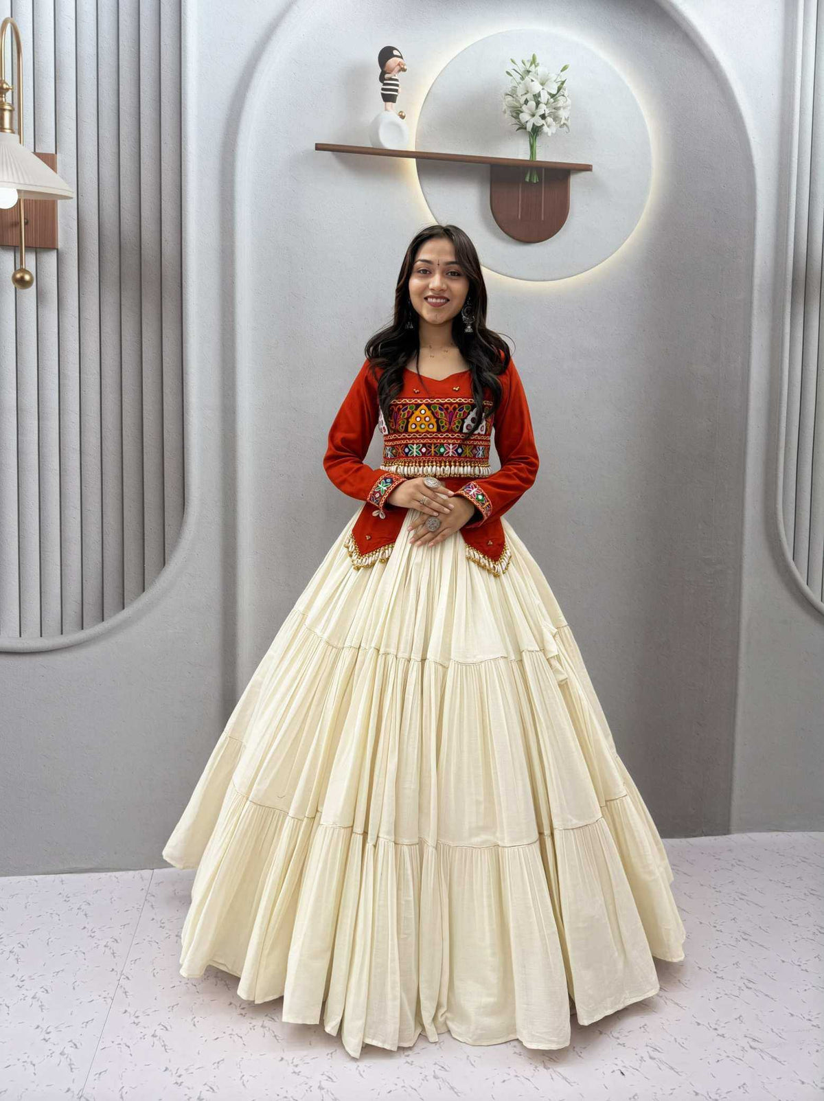 Cotton Designer Lehenga