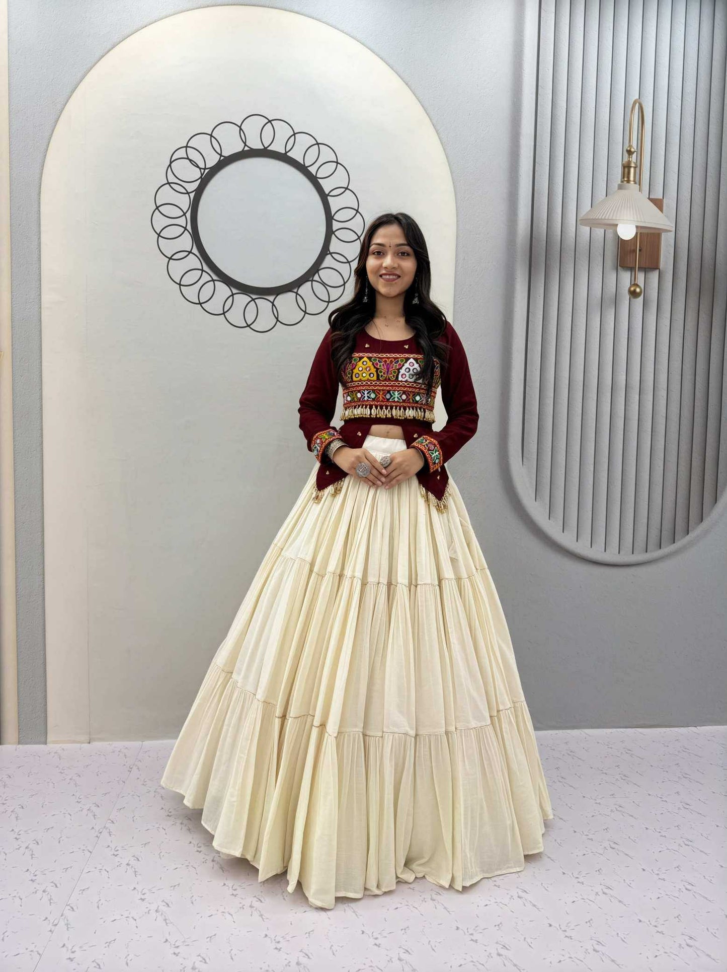 Cotton Designer Lehenga