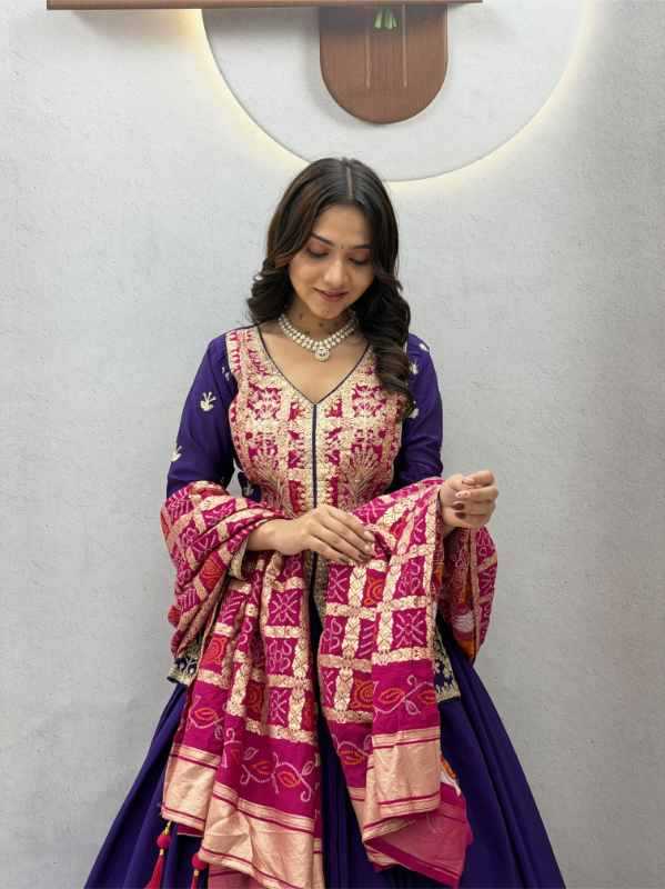 Chinon Silk Celebrity Lehenga