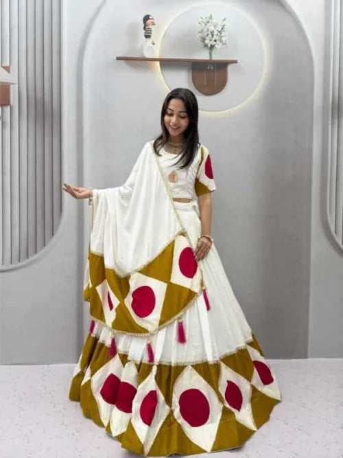 Pure Cotton Designer Lehenga 194
