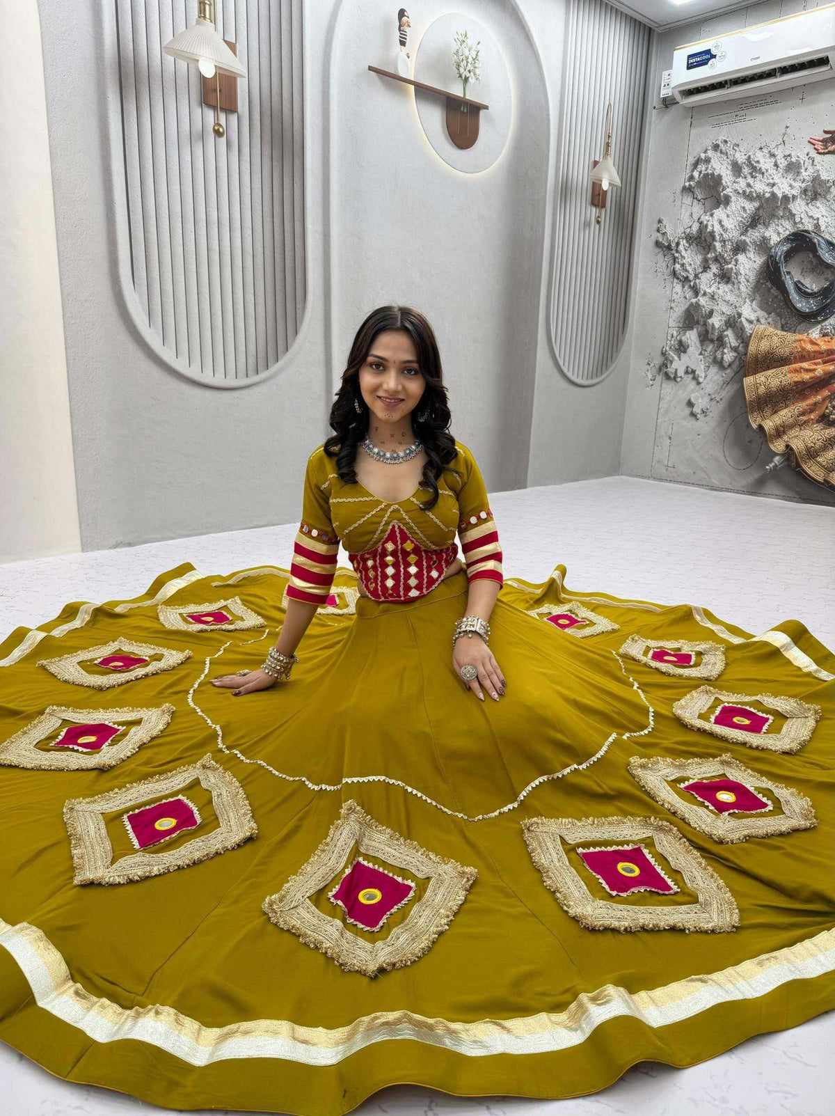Cotton Traditional Lehenga 195