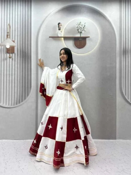 Pure Cotton Designer Lehenga Choli