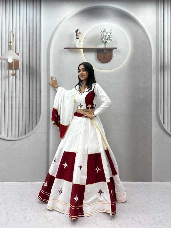 Pure Cotton Traditional Lehenga in Blue