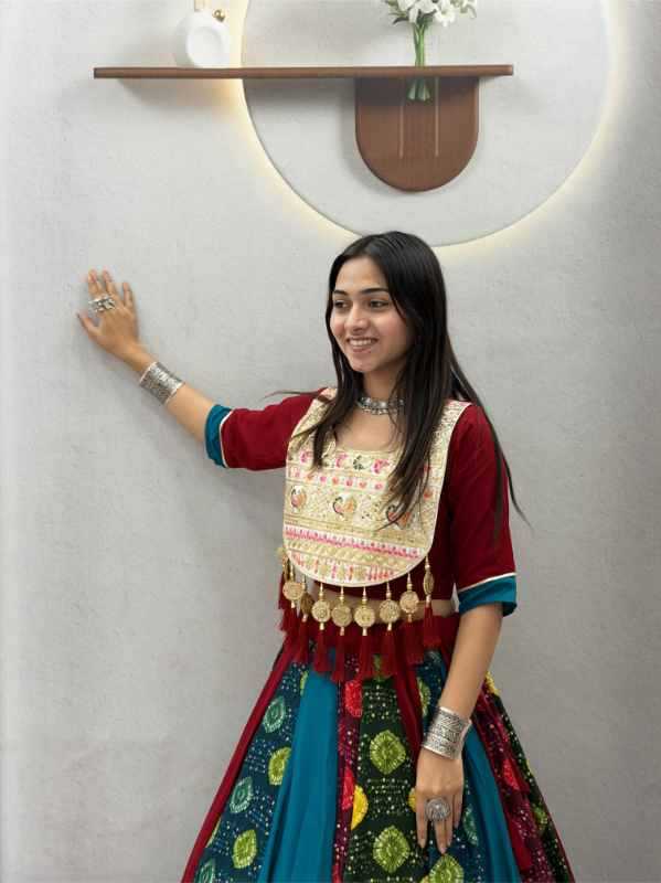 Pure Cotton Traditional Lehenga JT-149349