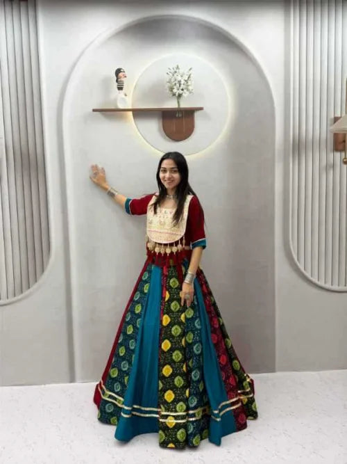 Pure Cotton Traditional Lehenga JT-149349