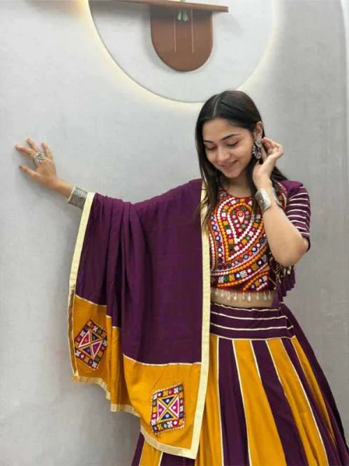Pure Cotton Designer Lehenga 201