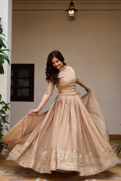 Crunchi Designer Lehenga