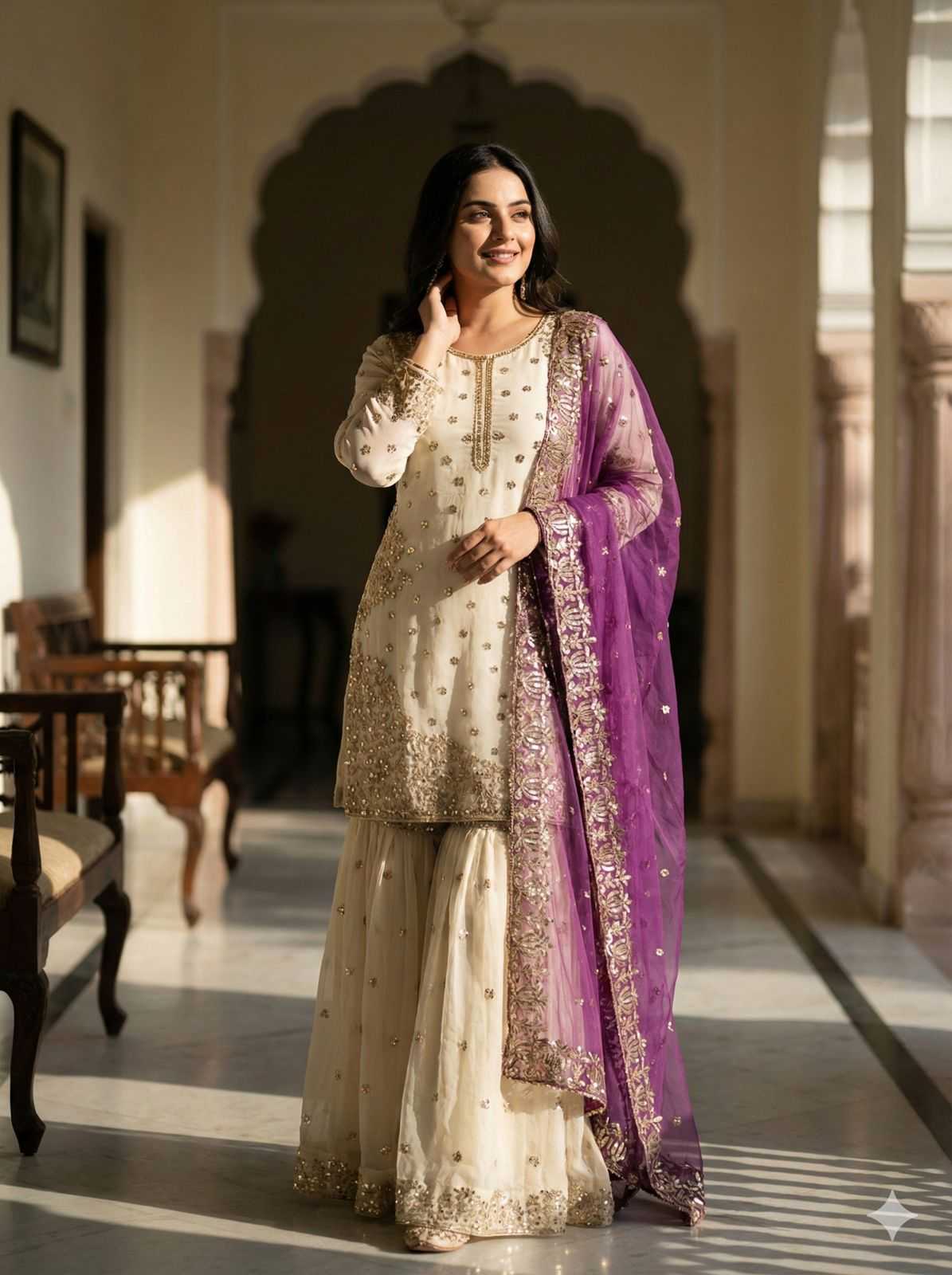 Sharara Salwar Suit