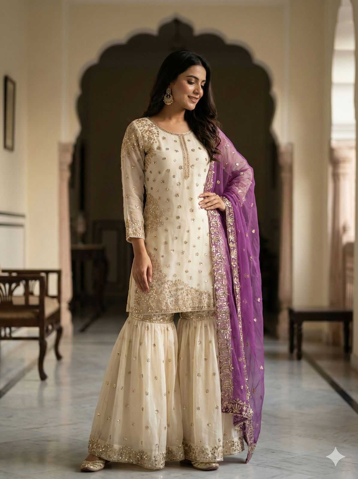 Sharara Salwar Suit