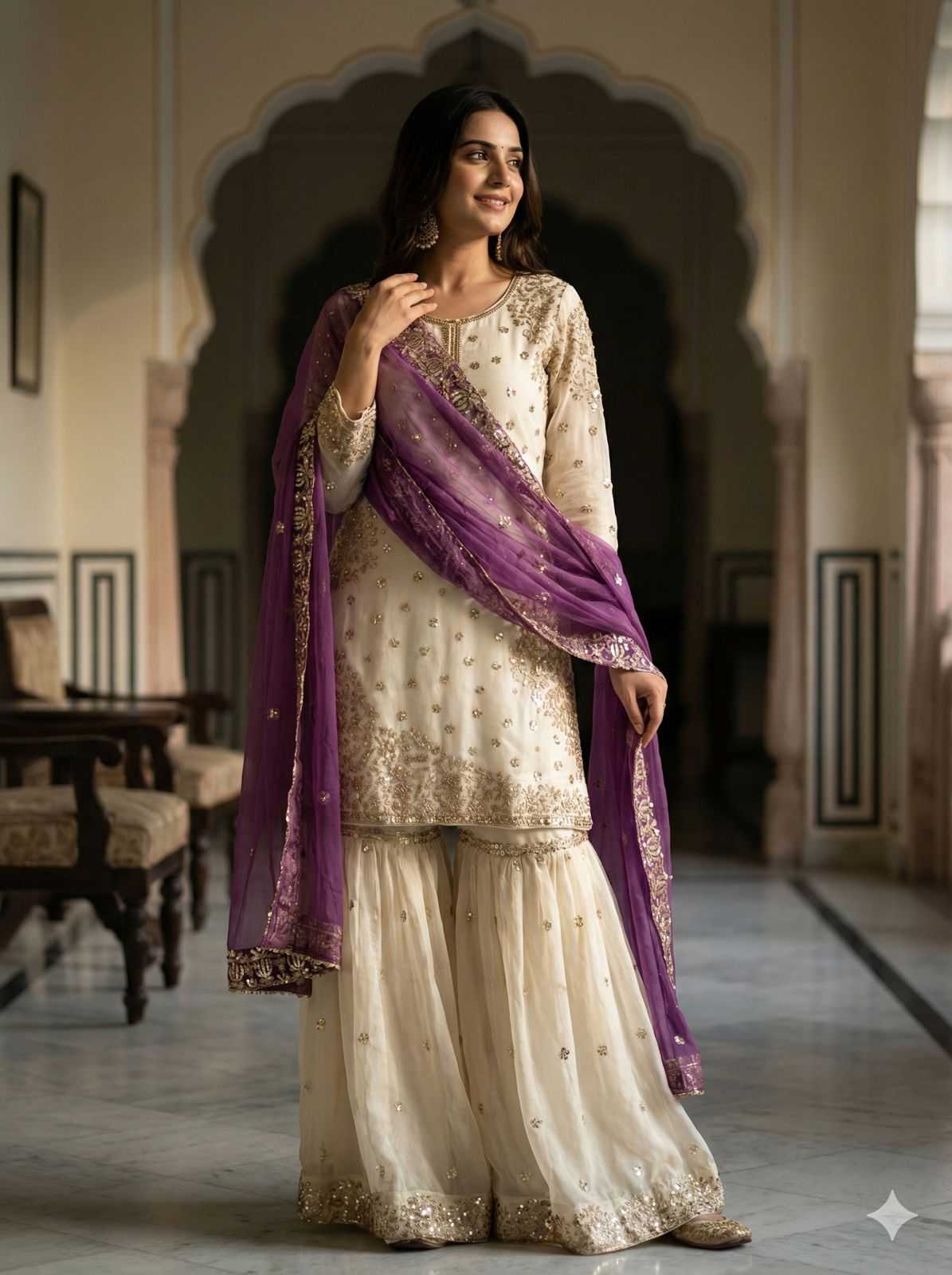 Sharara Salwar Suit