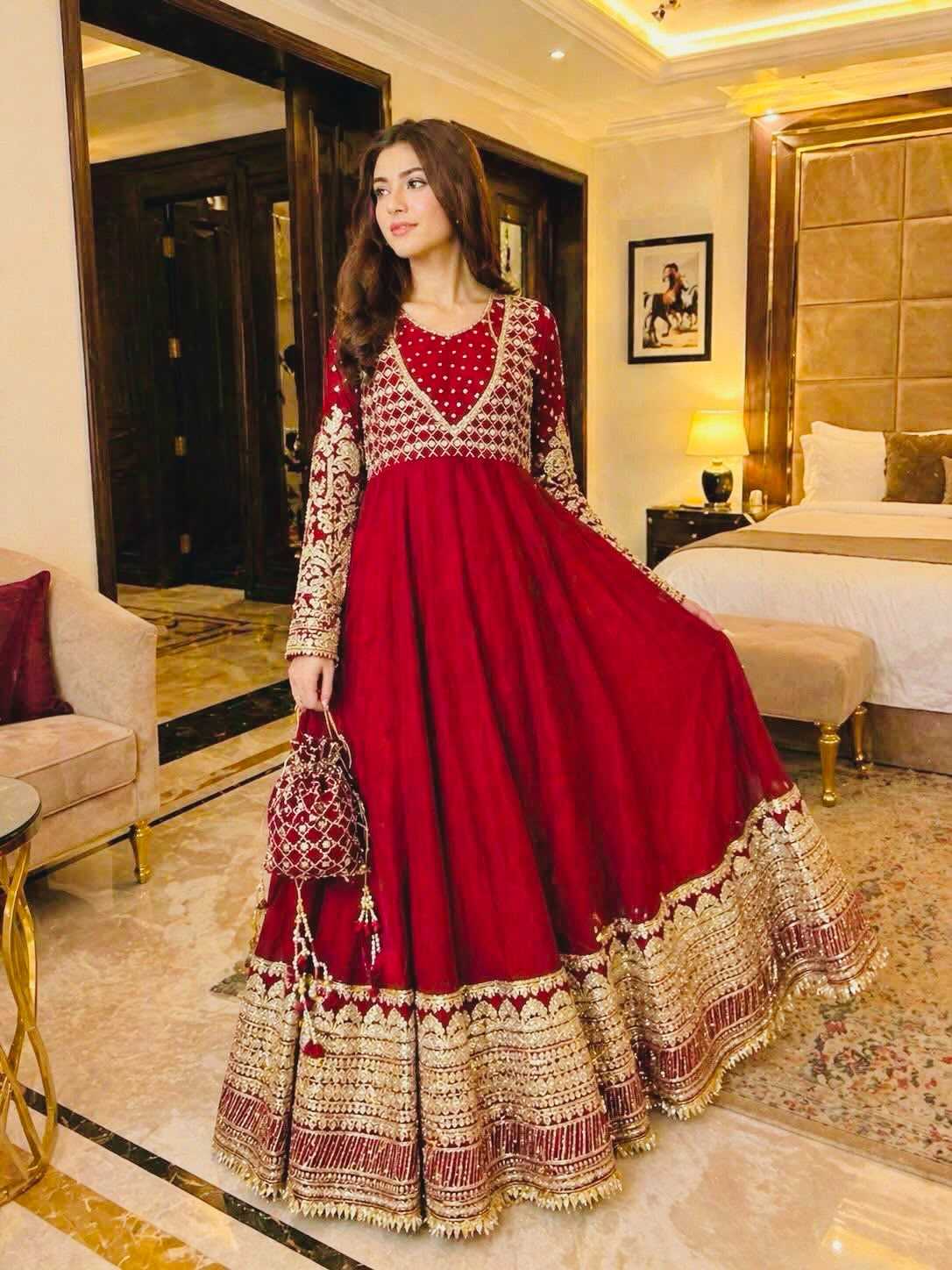 Embroidery Gown