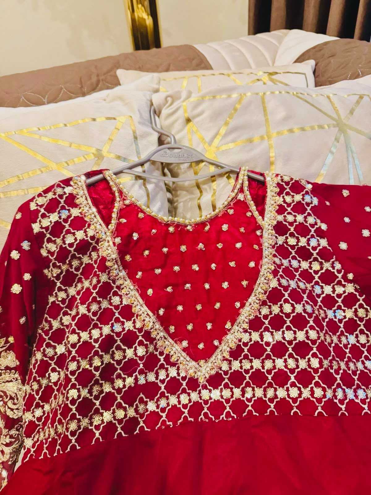 Embroidery Gown