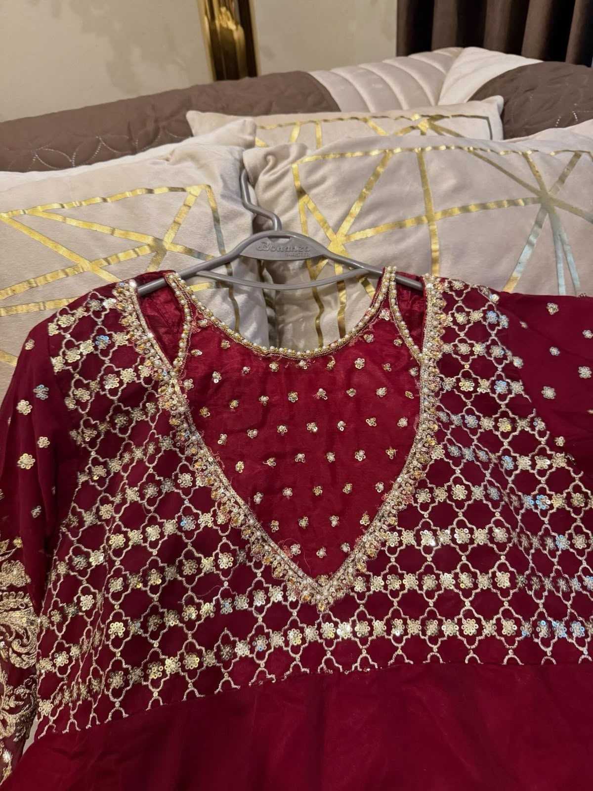 Embroidery Gown