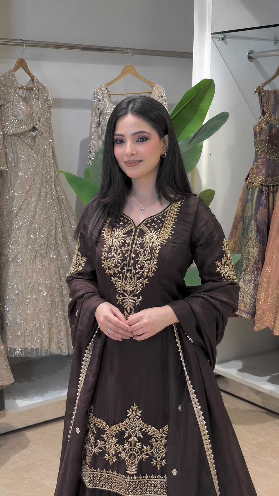 Embroidery Suit
