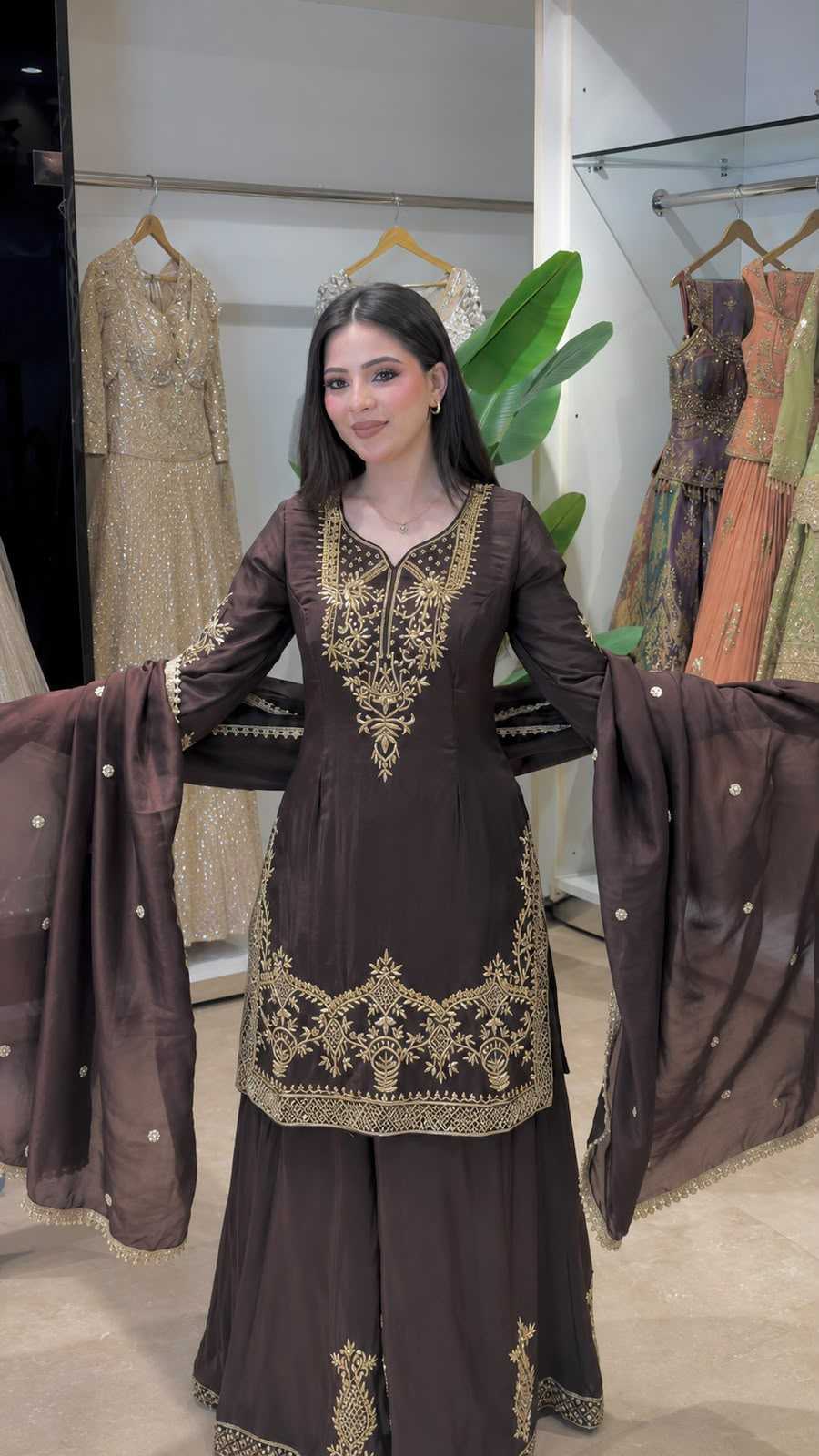 Embroidery Suit
