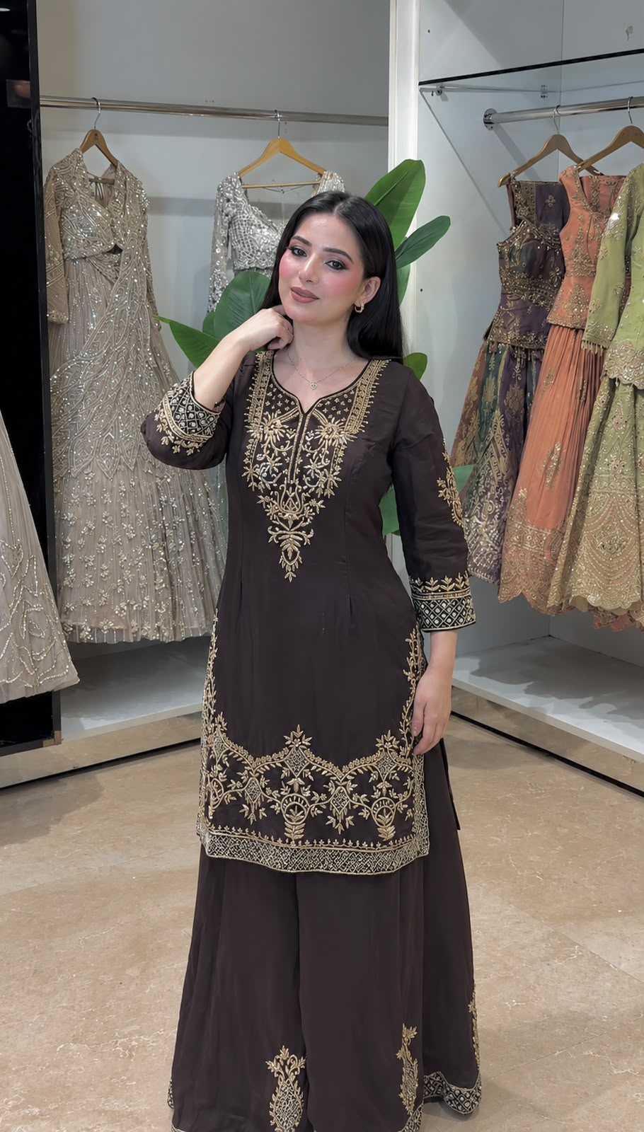 Embroidery Suit