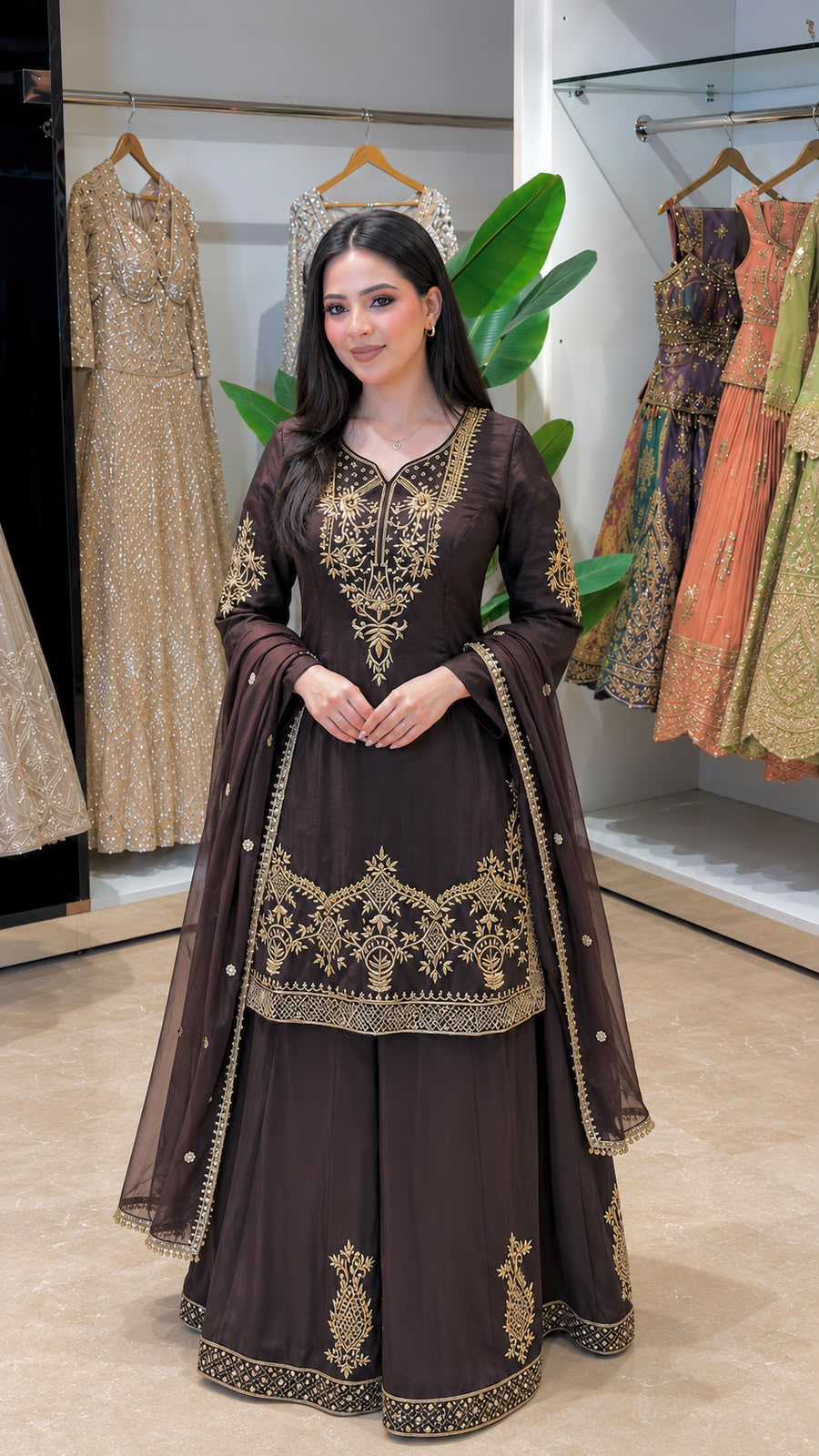 Embroidery Suit