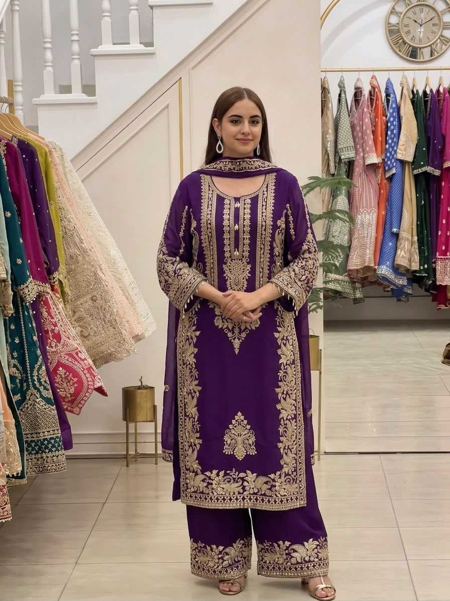 Embroidery Suit
