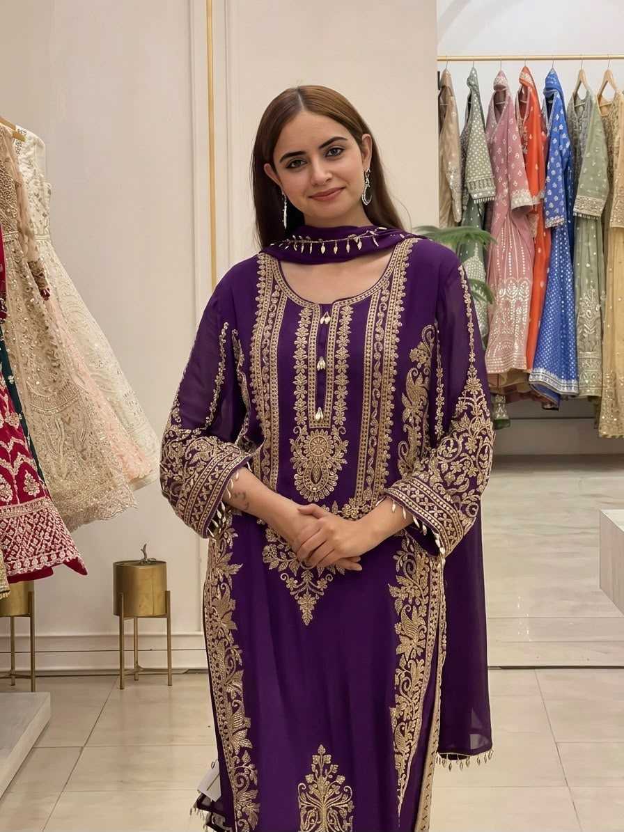 Embroidery Suit