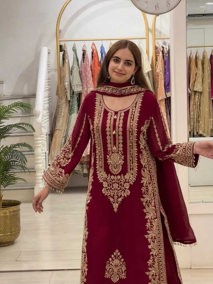 Embroidery Suit