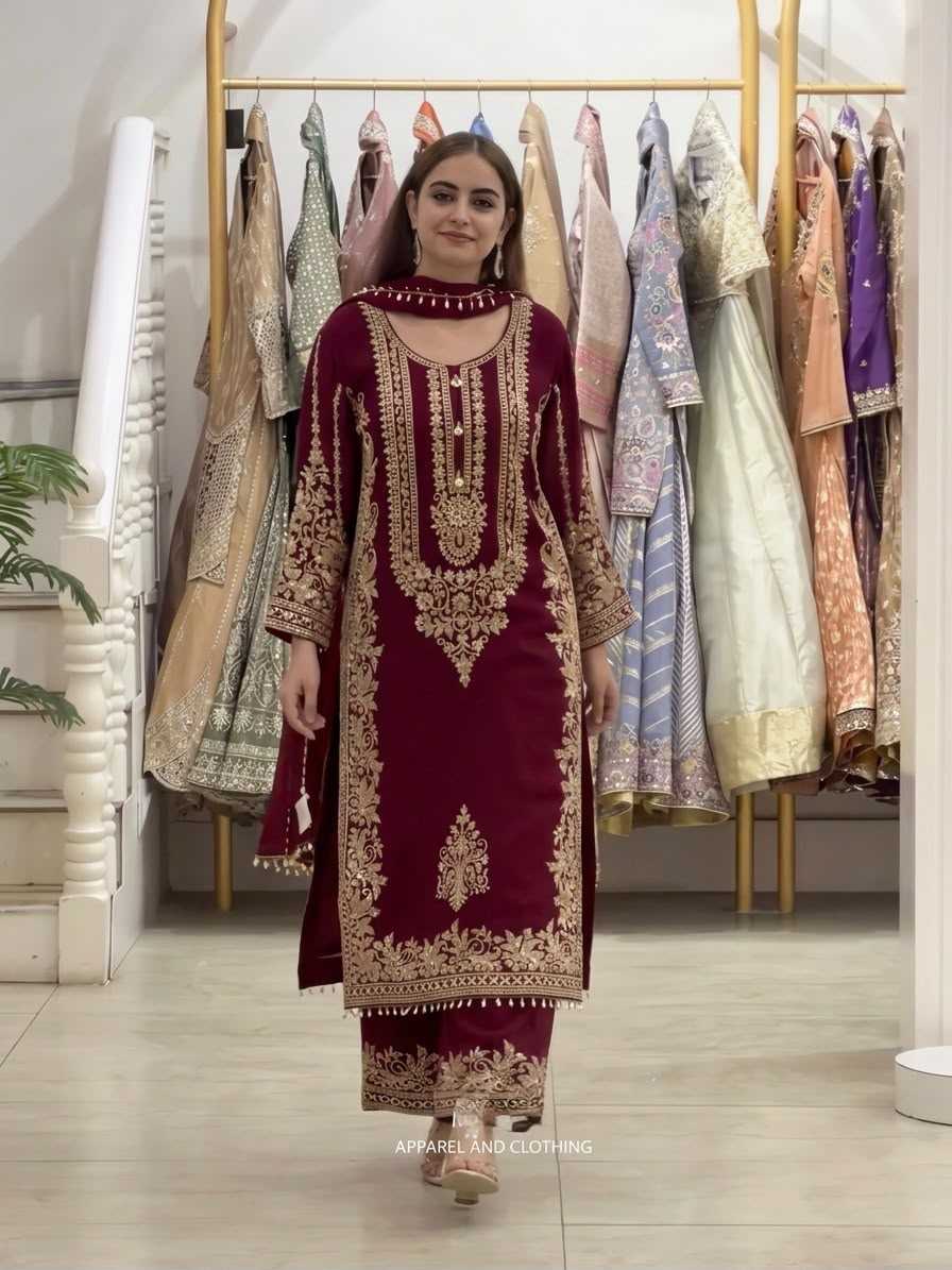 Embroidery Suit