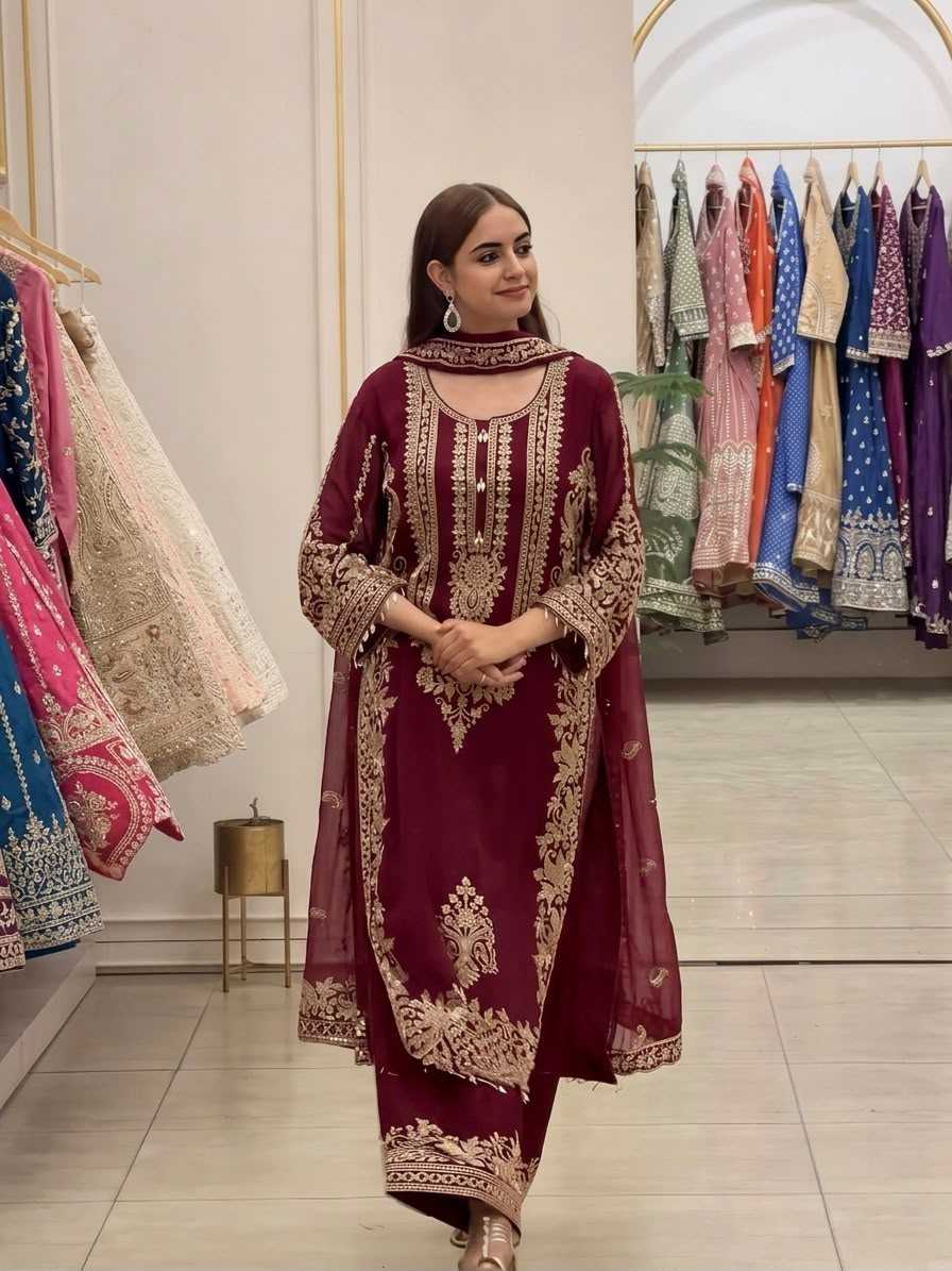 Embroidery Suit
