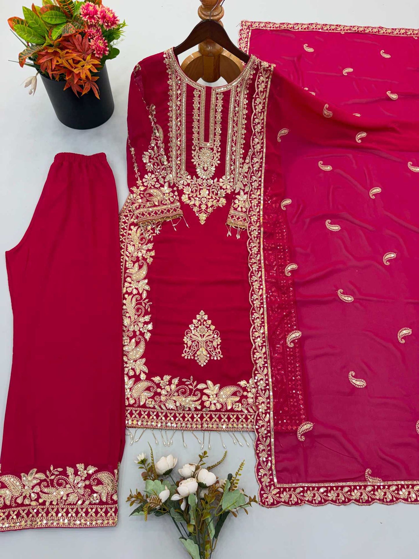 Embroidery Suit