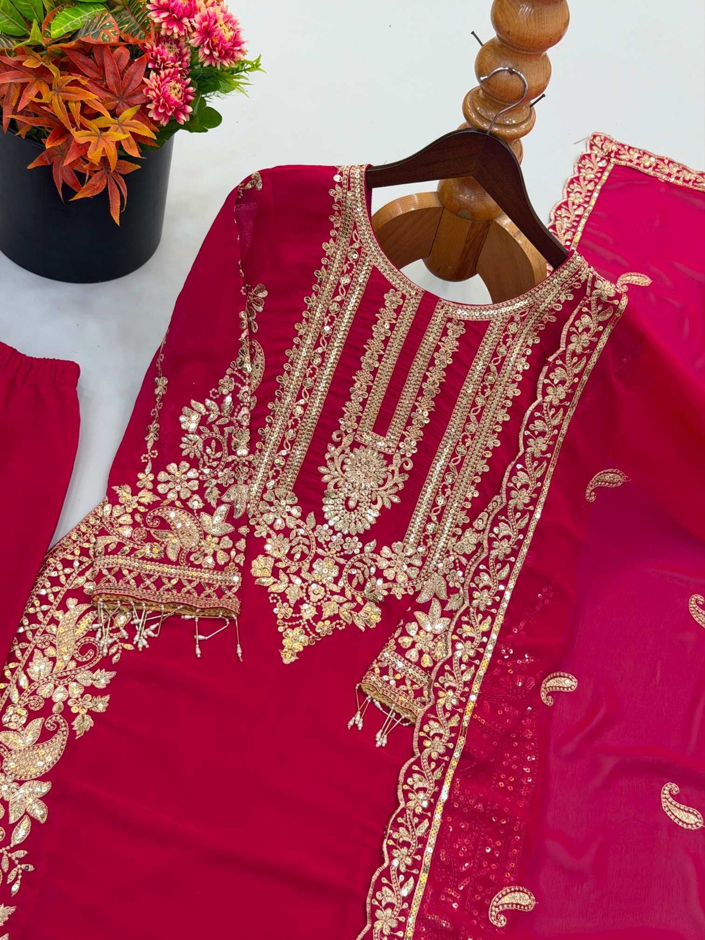 Embroidery Suit