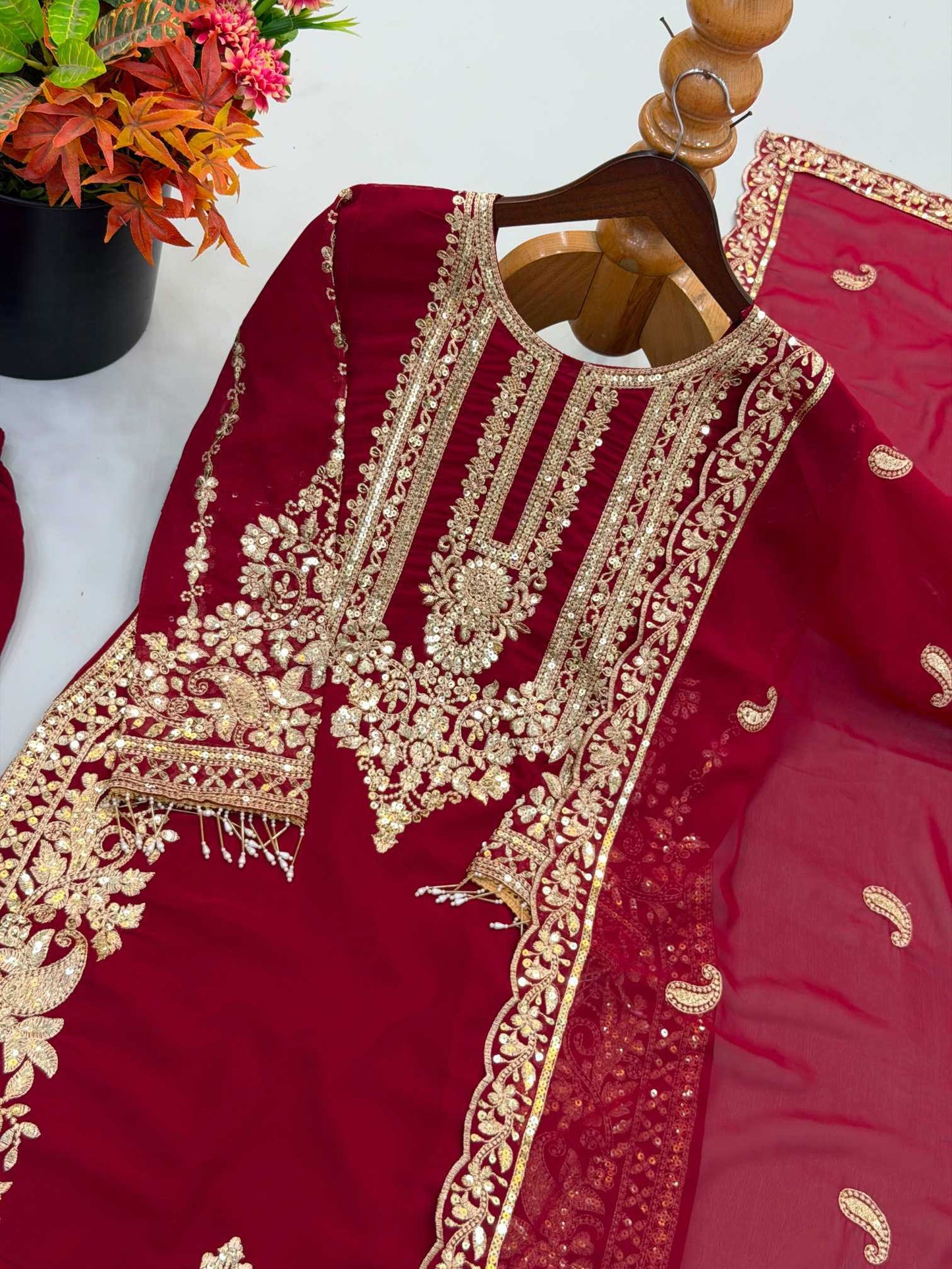 Embroidery Suit