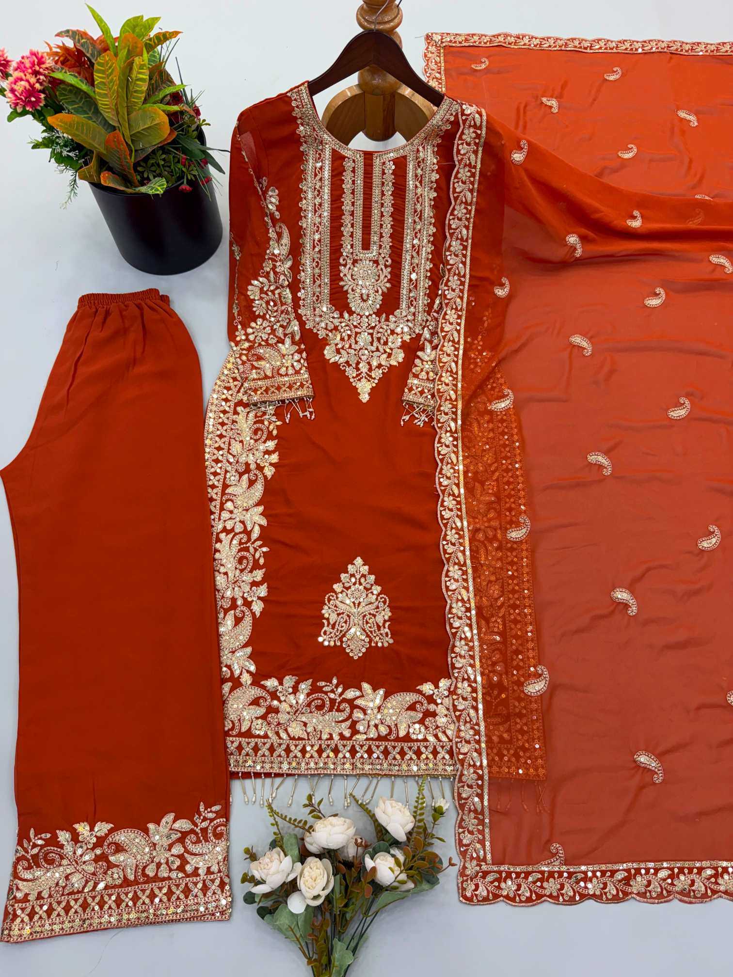 Embroidery Suit