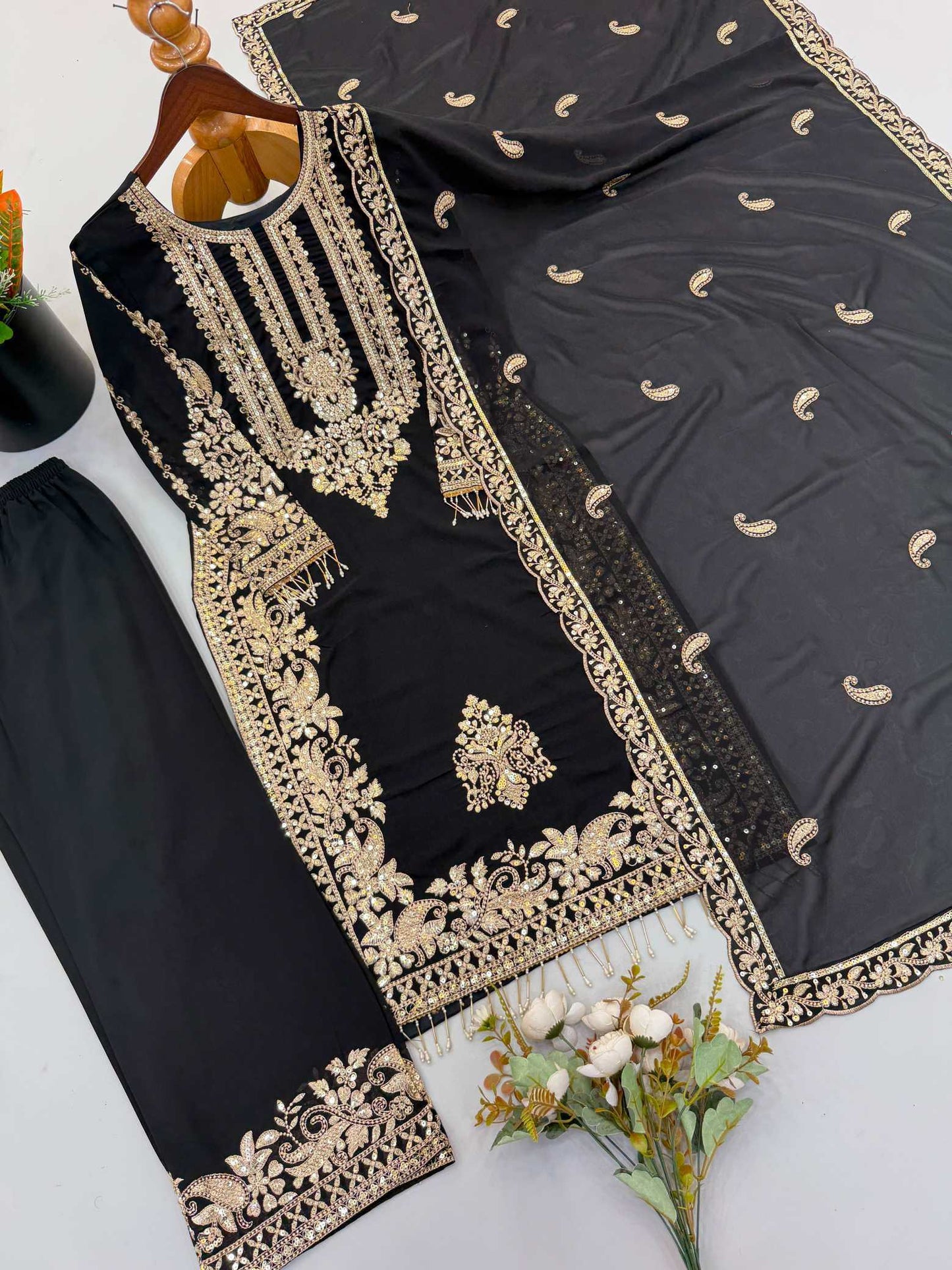 Embroidery Suit
