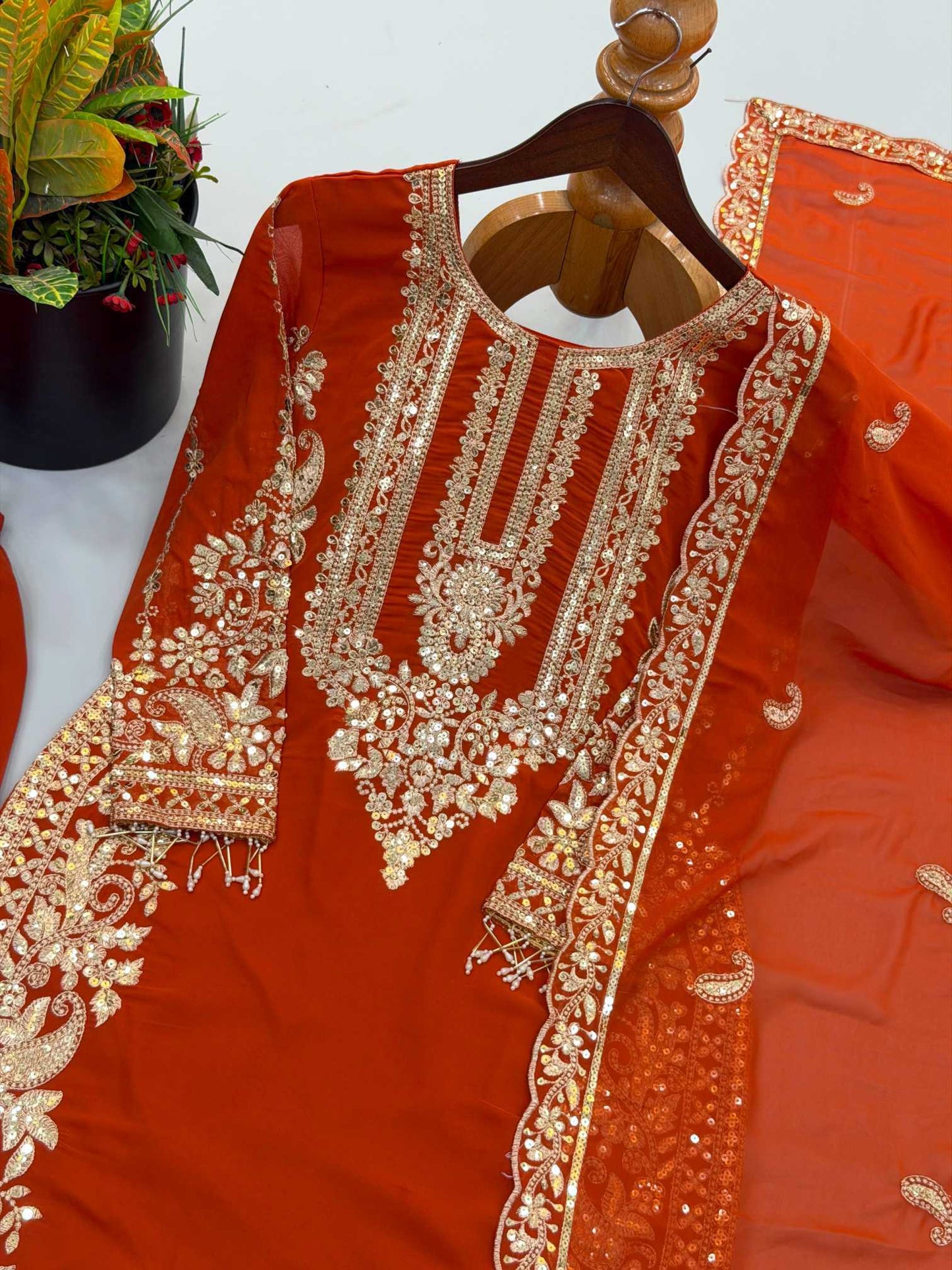 Embroidery Suit