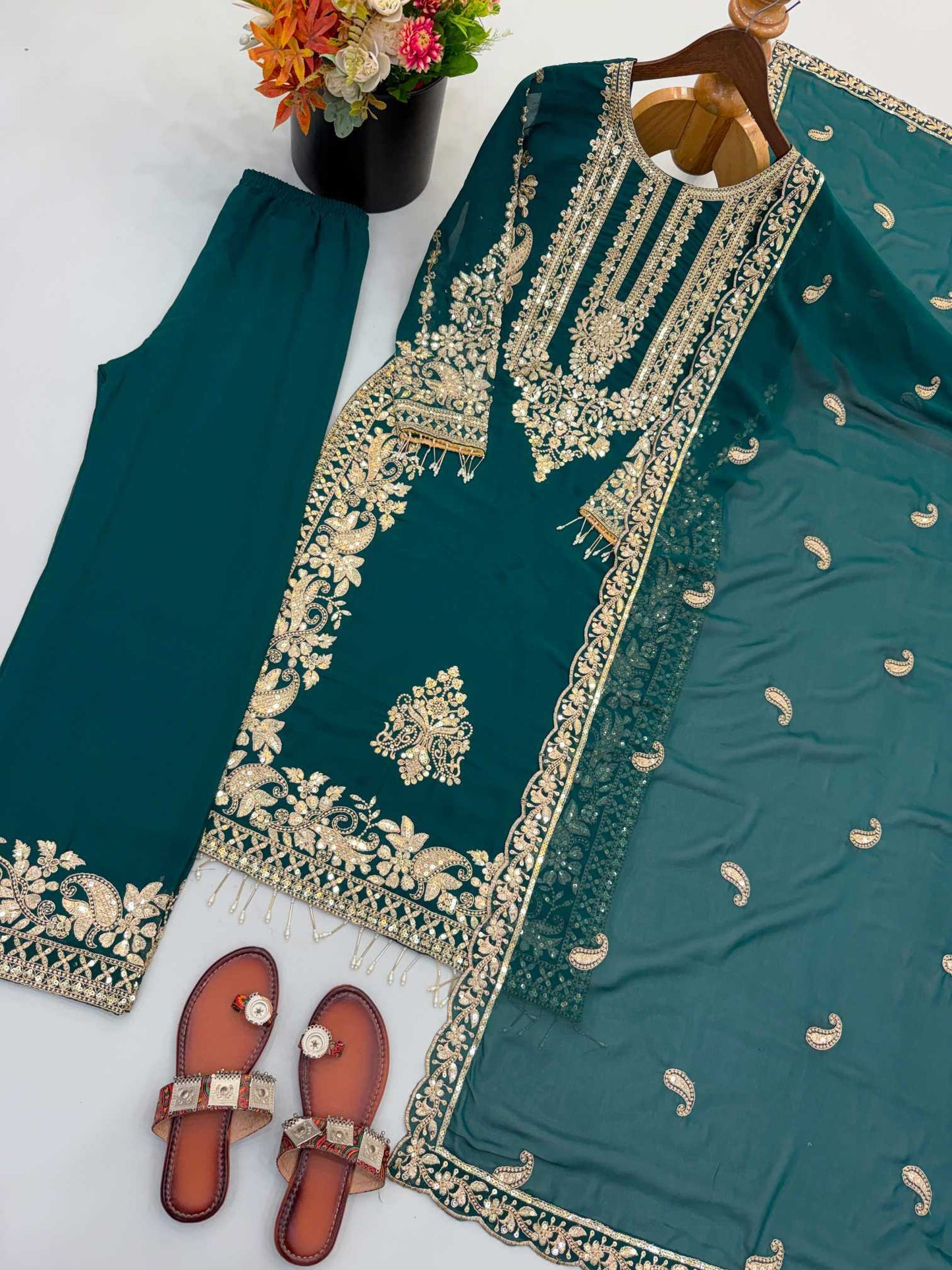 Embroidery Suit