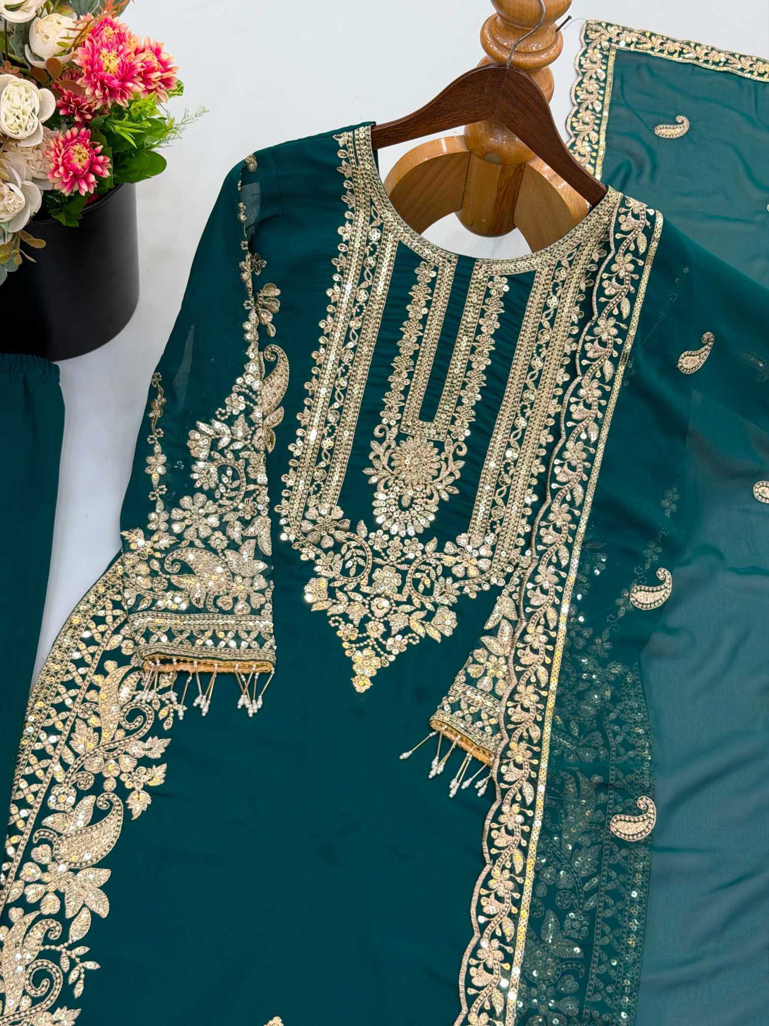Embroidery Suit