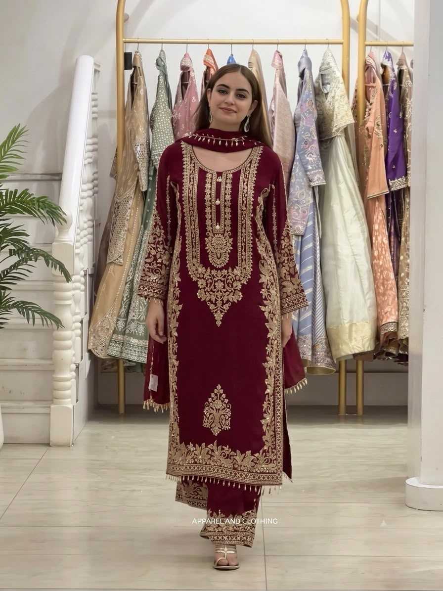 Embroidery Suit