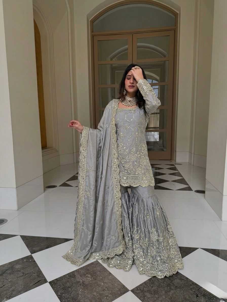 Pure Silk Cotton Suit