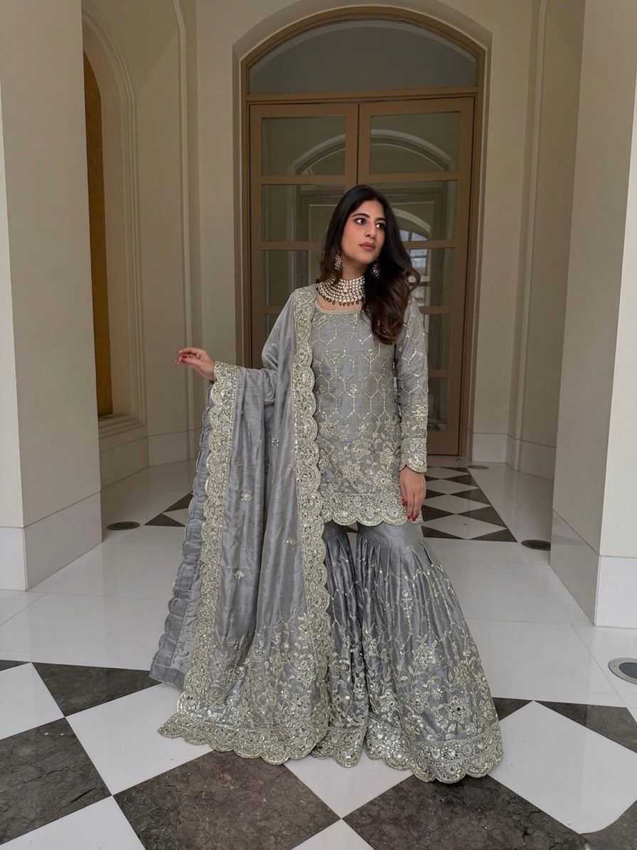Pure Silk Cotton Suit