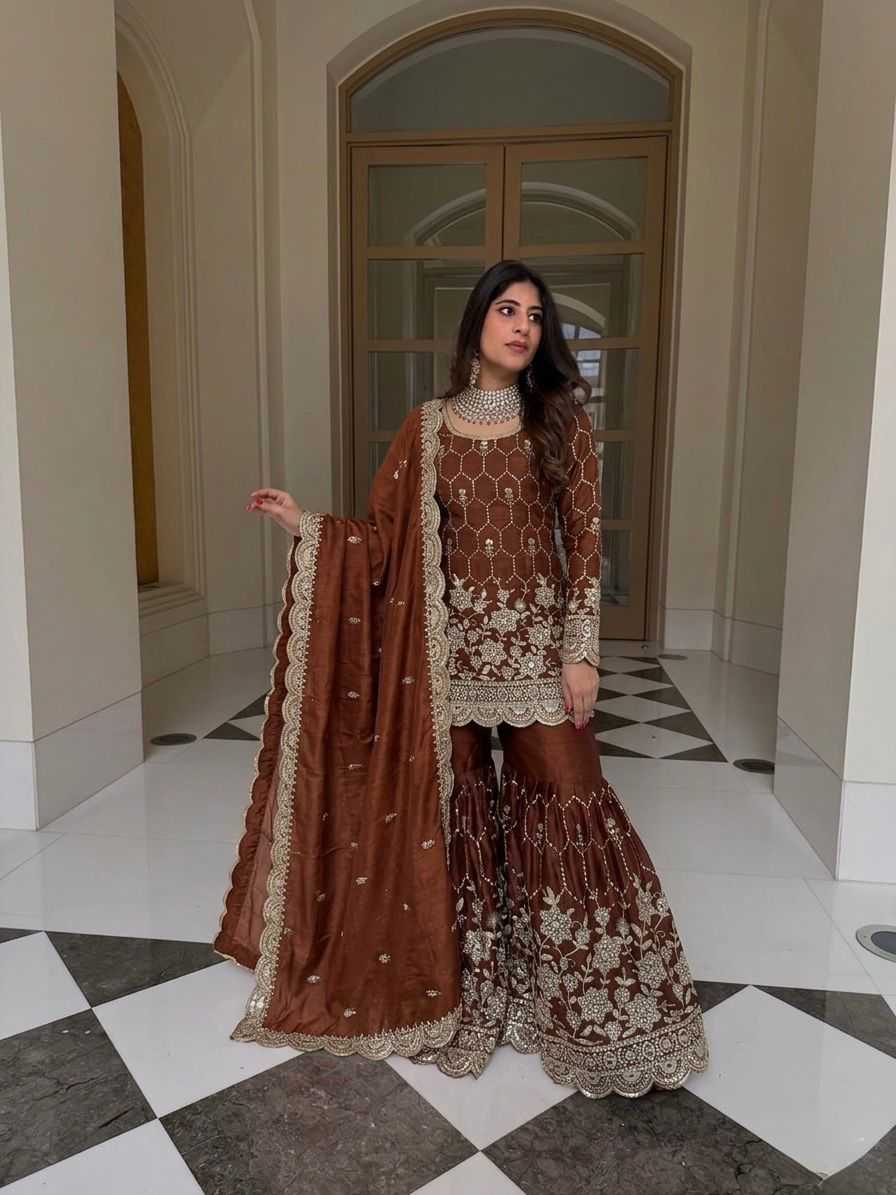 Pure Silk Cotton Suit